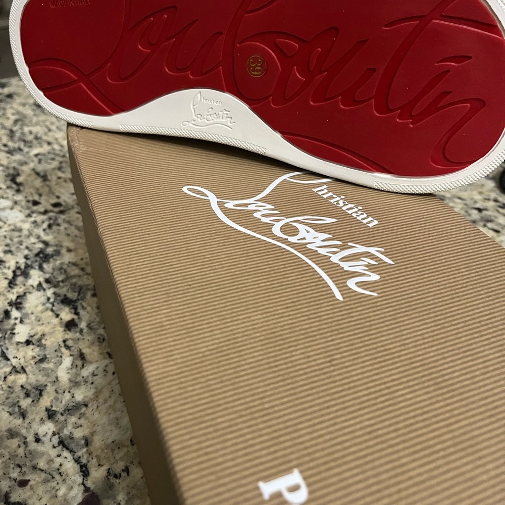 Bling Slides 🖤Louboutin 41 NWT - Picture 6 of 8